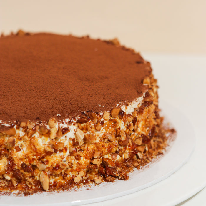 Almond Tiramisu 8 inch - Cake Together - Online Birthday Cake Delivery