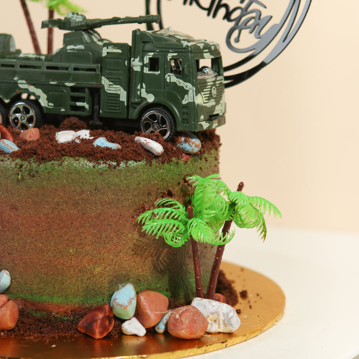 Military Army Soldier - Cake Together - Online Birthday Cake Delivery