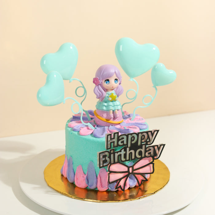 Darling Purple Princess - Cake Together - Online Birthday Cake Delivery