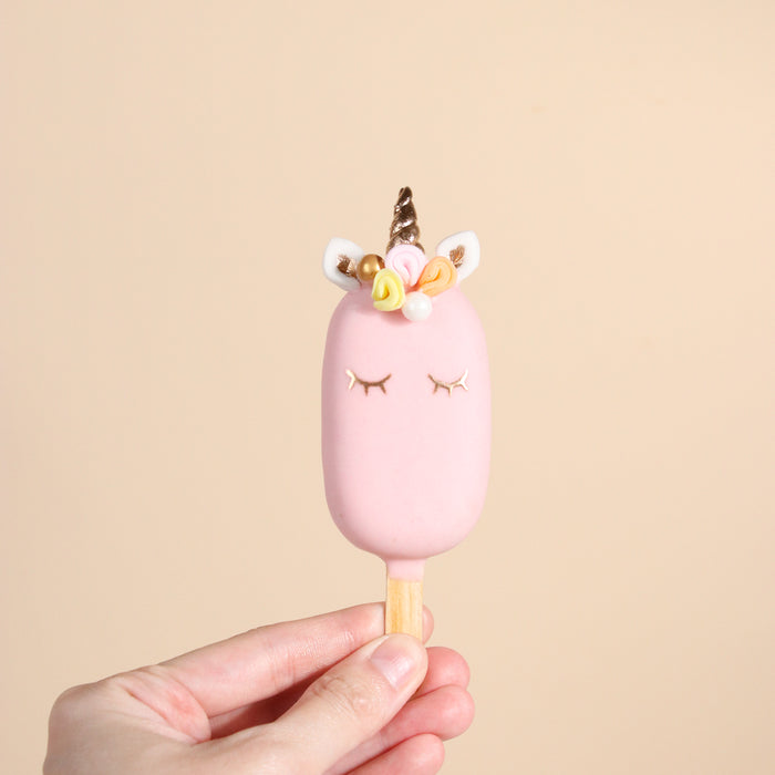 Pink Unicorn Cakepops 12 Pieces - Cake Together - Online Birthday Cake Delivery