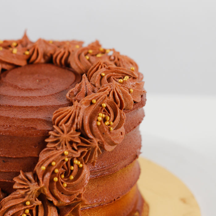 Chocolate Rose 5 inch - Cake Together - Online Birthday Cake Delivery