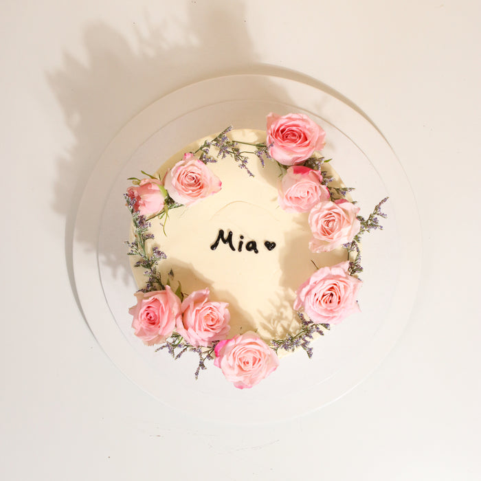 Be My Valentine Korean Inspired 7 inch - Cake Together - Online Birthday Cake Delivery