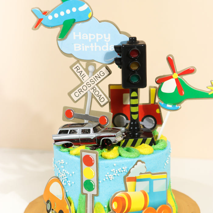 Transport Vehicles - Cake Together - Online Birthday Cake Delivery