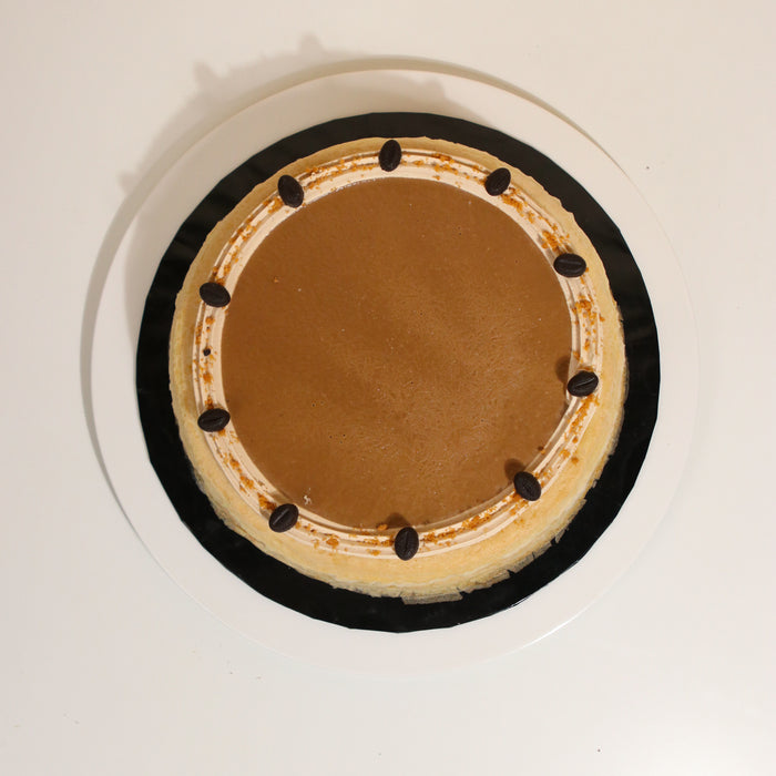 Tiramisu Mille Crepe 8 inch - Cake Together - Online Birthday Cake Delivery
