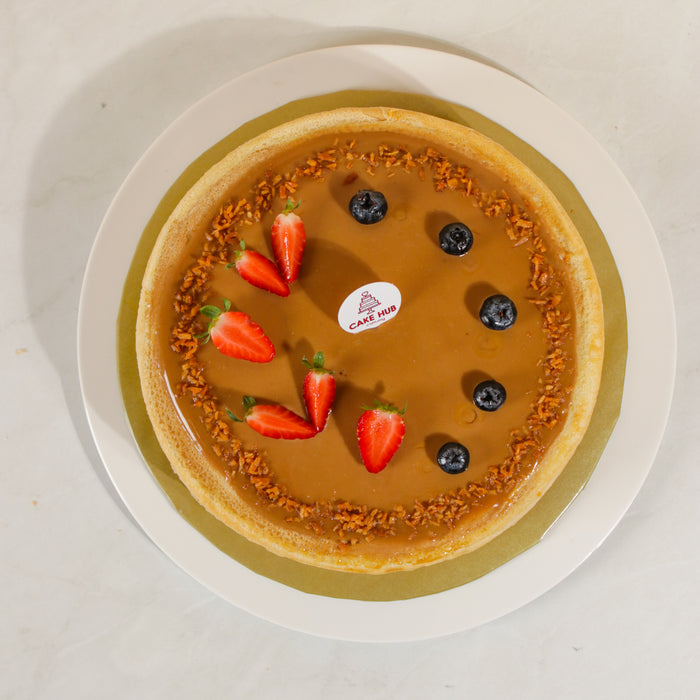 Espresso Mille Crepe Cake 8 inch - Cake Together - Online Birthday Cake Delivery