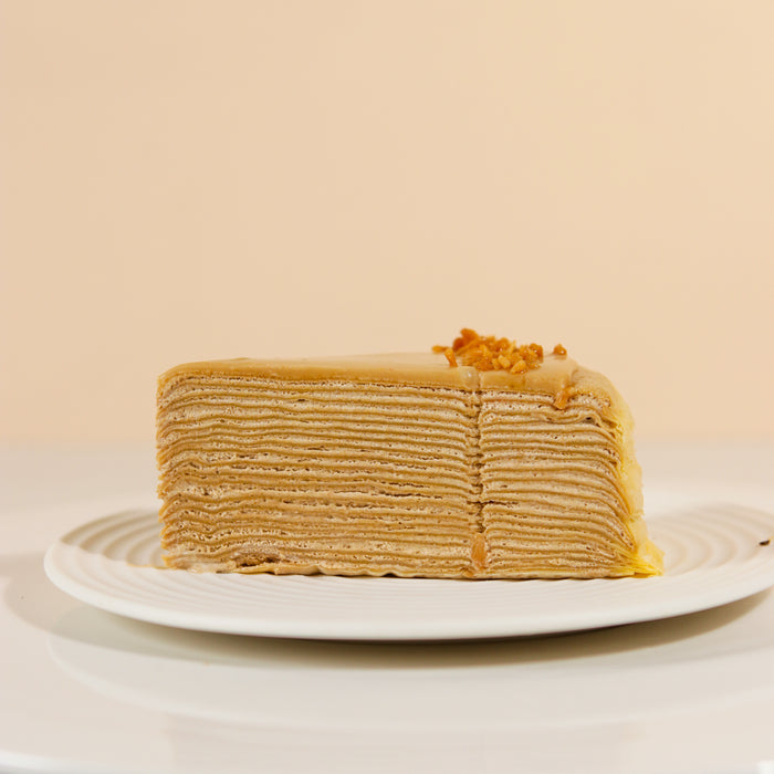 Espresso Mille Crepe Cake 8 inch - Cake Together - Online Birthday Cake Delivery