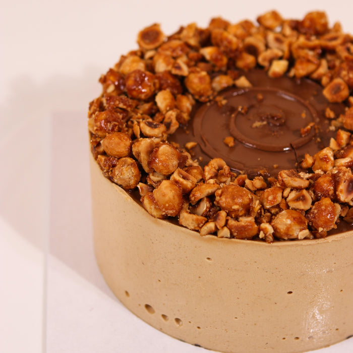 Whisky Coffee Caramel with Hazelnuts