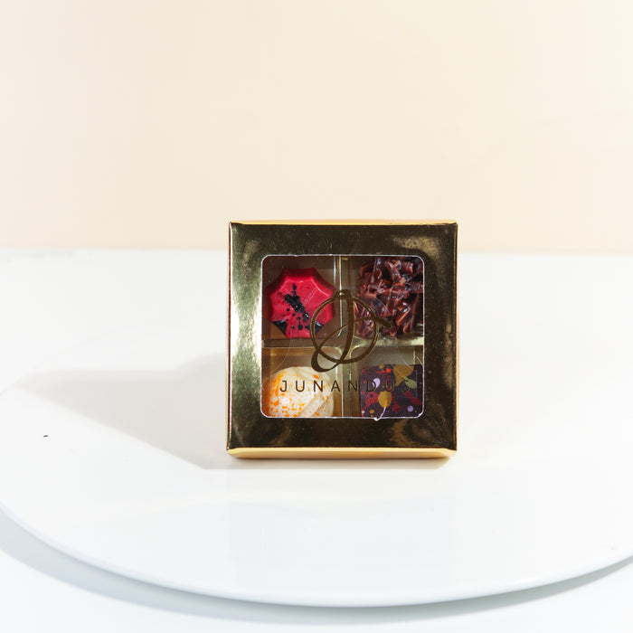 Mini Chocolate Pralines 4 Pieces - Cake Together - Online Birthday Cake Delivery