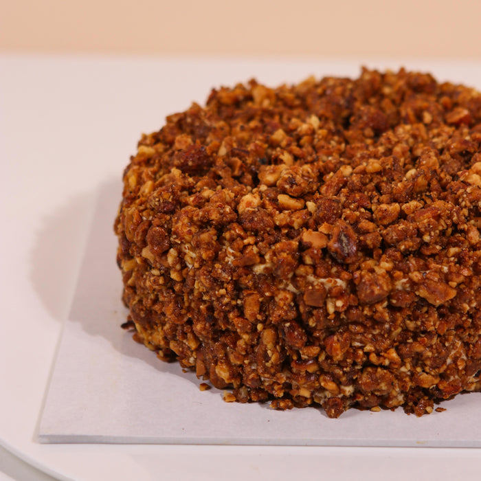 Kahlua Tiramisu dengan Kacang Karamel