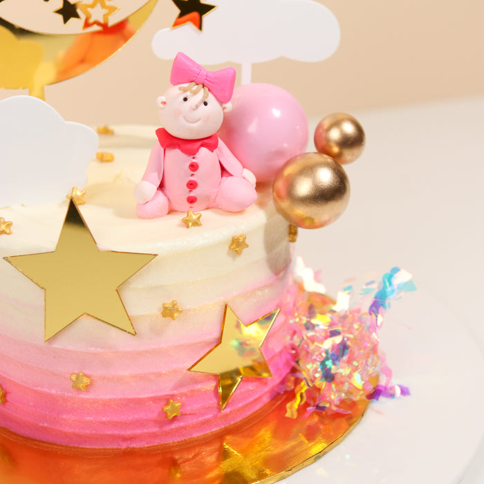 Baby Girl 5 inch - Cake Together - Online Birthday Cake Delivery