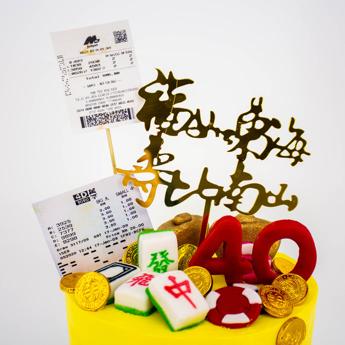 Prosperity Gambling Cake | Cake Together | Birthday Cake Delivery