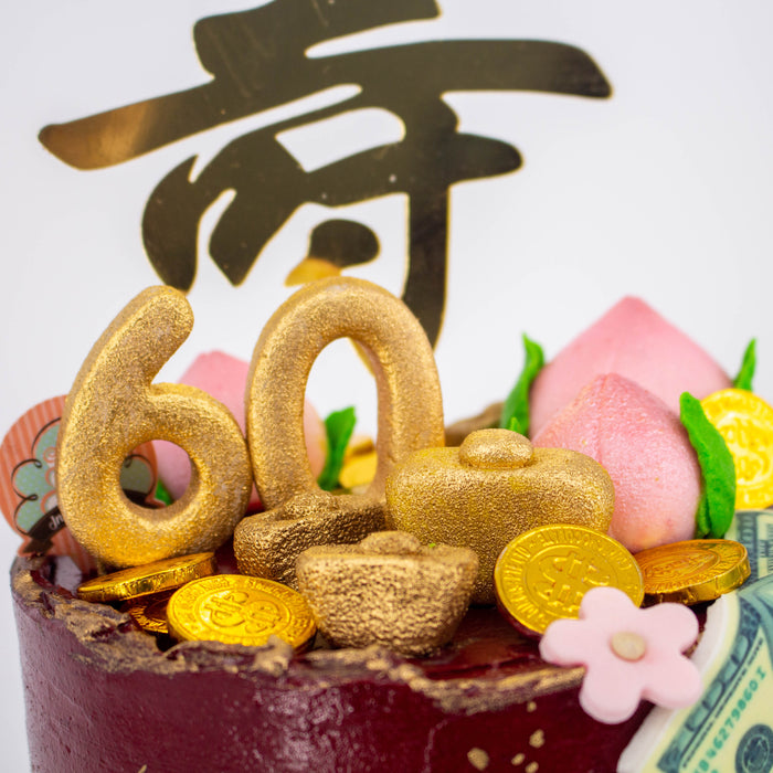Longevity Money Pulling Cake | Cake Together | Online Birthday Cake Delivery