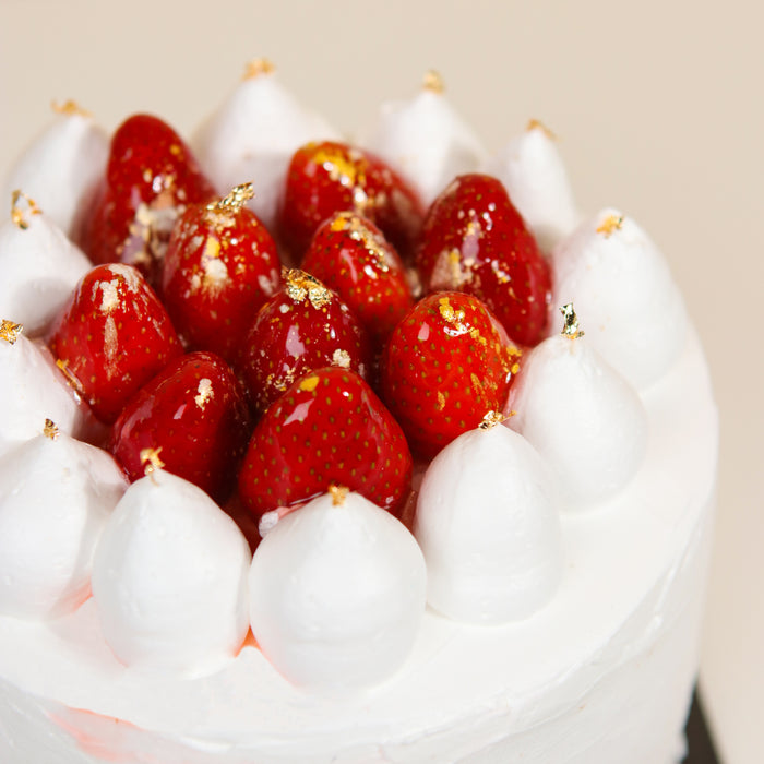 Strawberries & Cream 5 inch - Cake Together - Online Birthday Cake Delivery