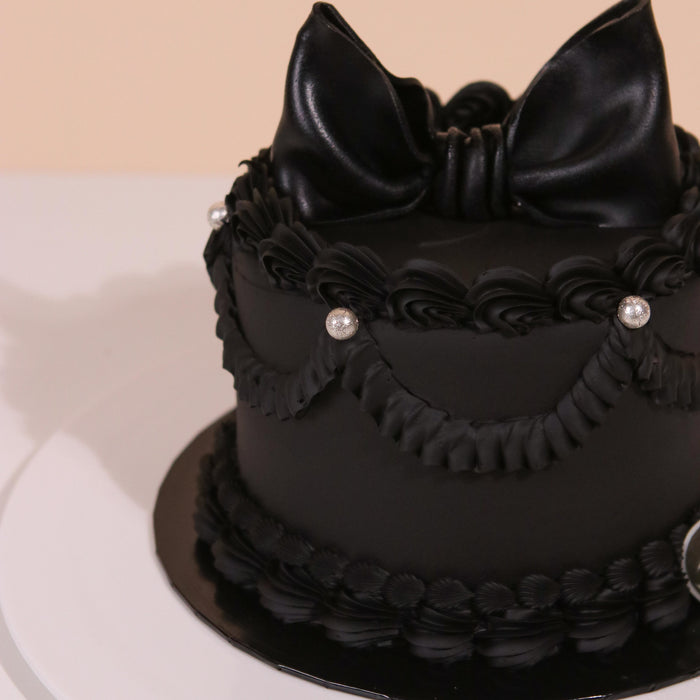 Elegant Black 5 inch - Cake Together - Online Birthday Cake Delivery