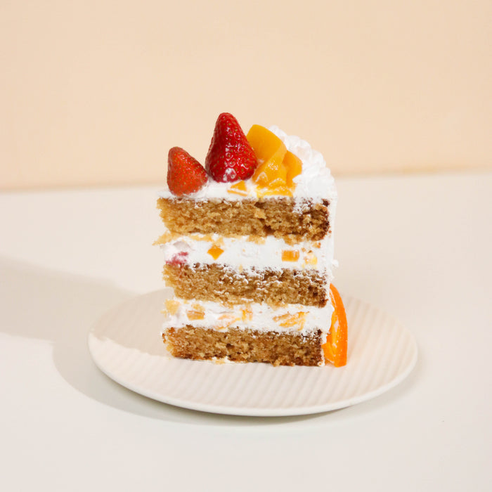 Mixed Fruit Vegan Cake - Cake Together - Online Birthday Cake Delivery