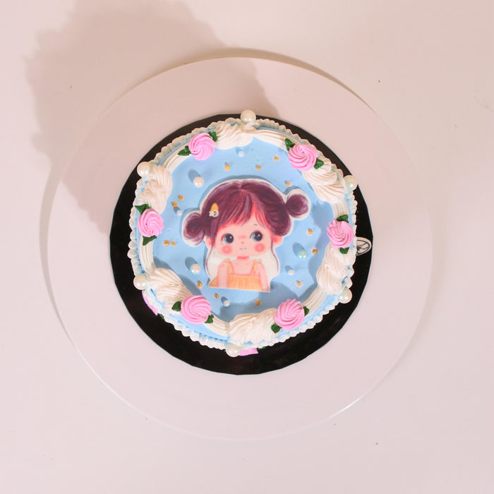 Sweety Girl 5 inch - Cake Together - Online Birthday Cake Delivery