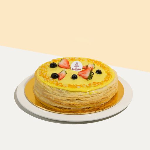 Bergamot lemon earl grey mille crepe