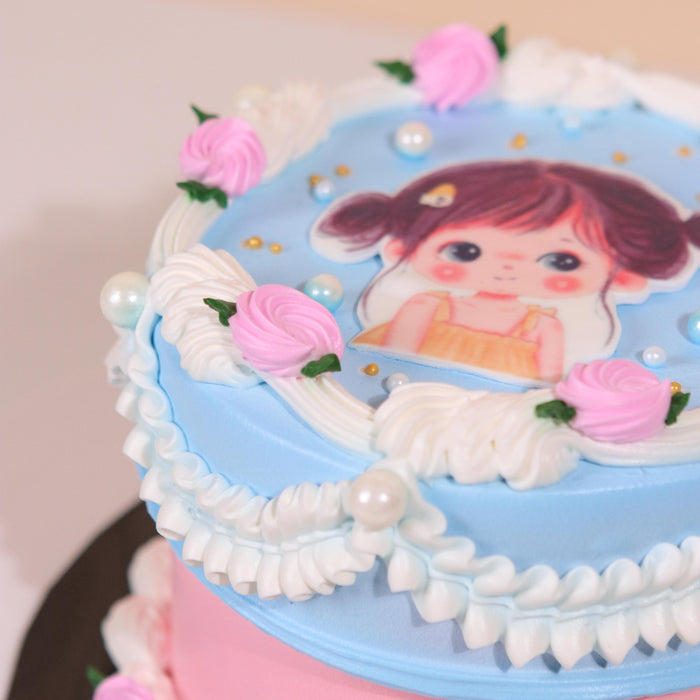 Sweety Girl 5 inch - Cake Together - Online Birthday Cake Delivery