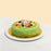 Matcha strawberry crepe cake