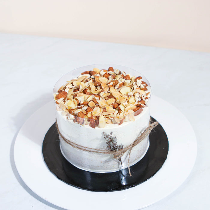 Almond Black Vegan Cake - Cake Together - Online Birthday Cake Delivery
