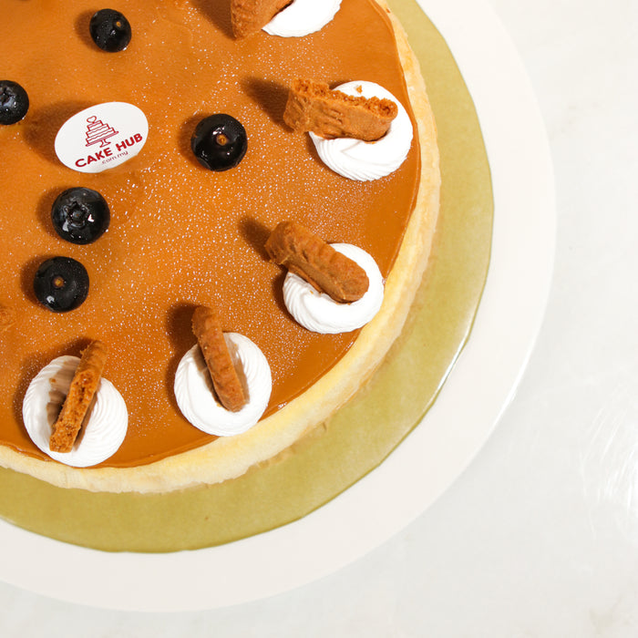 Speculoos Biscuit Mille Crepe Cake 8 inch - Cake Together - Online Birthday Cake Delivery