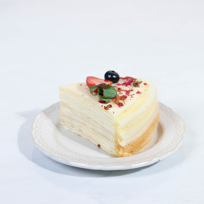 Vanilla Yogurt Crepe Cake 8 inch - Cake Together - Online Birthday Cake Delivery