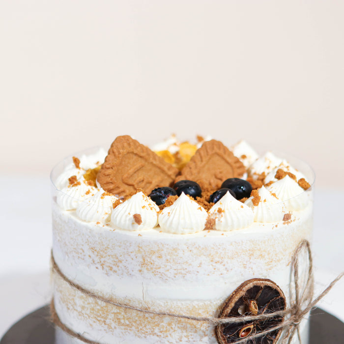 Speculoos Vegan Cake - Cake Together - Online Birthday Cake Delivery