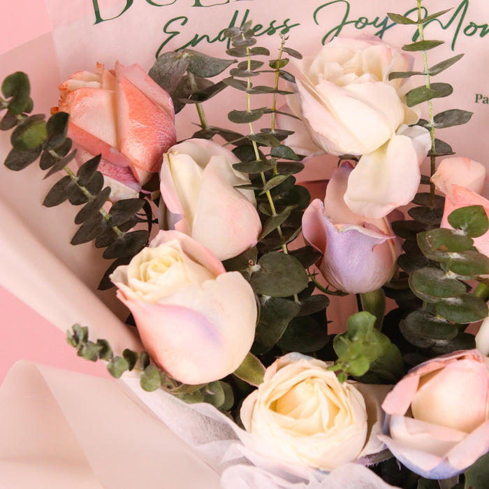 Love In a Mist Fresh Flower Bouquet - Cake Together - Online Birthday Cake Delivery