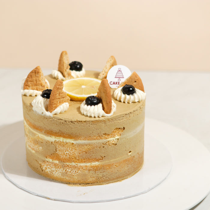 Lemon Earl Grey Vegan Cake - Cake Together - Online Birthday Cake Delivery