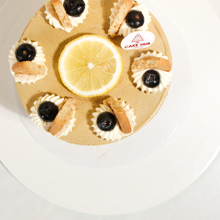 Lemon Earl Grey Vegan Cake - Cake Together - Online Birthday Cake Delivery