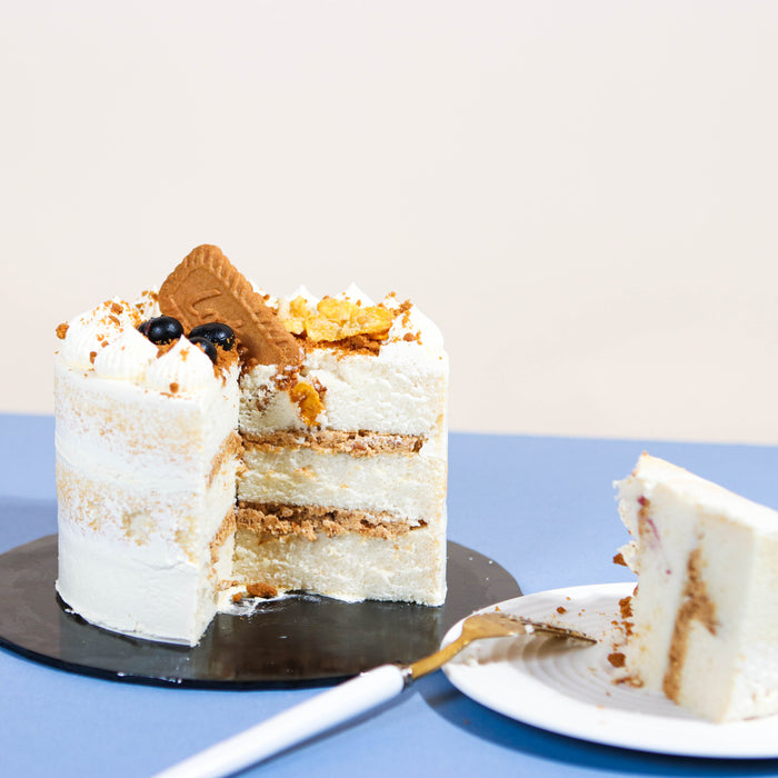 Speculoos Vegan Cake - Cake Together - Online Birthday Cake Delivery