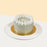 Korean styled cake with grey buttercream 