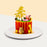 Longevity cake with an old lady cake topper with 寿 cake topper