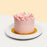 Rose-scented vanilla sponge cake with lychees