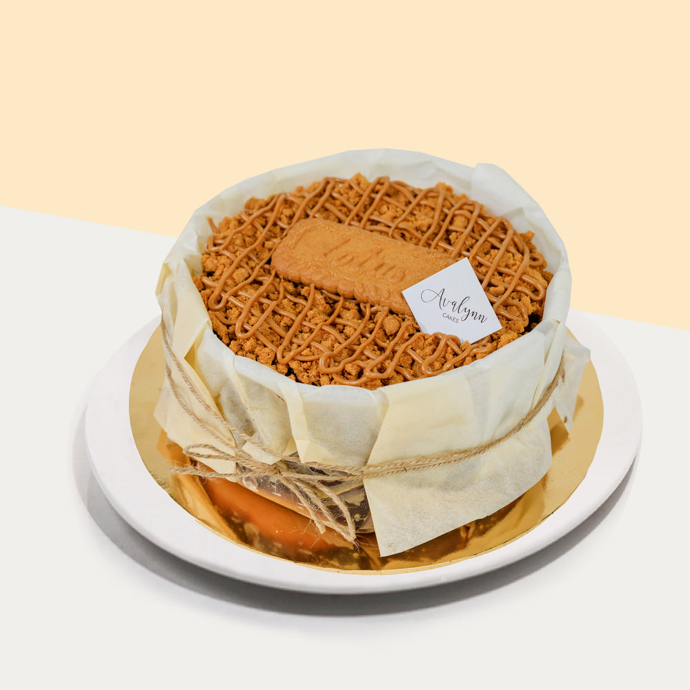 Speculoos Basque Burnt Cheesecake 6 inch - Cake Together - Online Birthday Cake Delivery