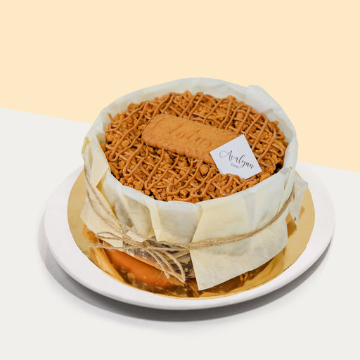 Speculoos Basque Burnt Cheesecake 6 inch - Cake Together - Online Birthday Cake Delivery
