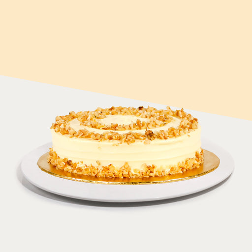 Walnut Carrot Cake 8 inch - Cake Together - Online Birthday Cake Delivery