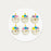 Unicorn Donuts 6 pieces - Cake Together - Online Birthday Cake Delivery