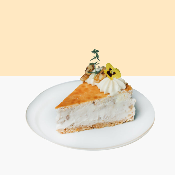Maple Walnut Baked Cheesecake - Cake Together - Online Birthday Cake Delivery